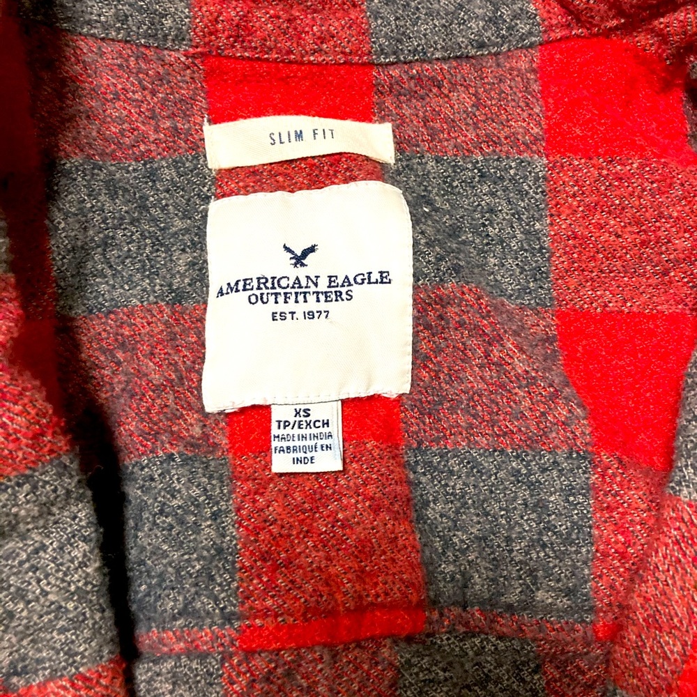 Plaid, “Fleece” Long Tee